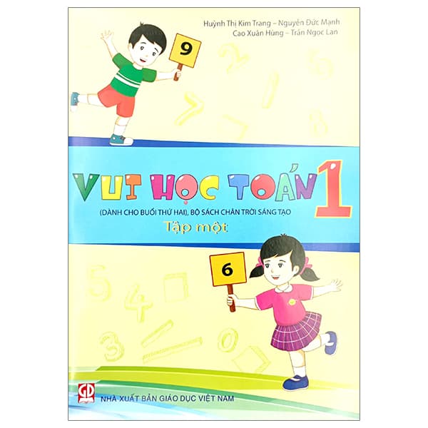 Sách Vui Học Toán 1 - Tập 1 (Bộ Sách Chân Trời Sáng Tạo) - Trần Ngọc Lan
