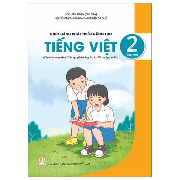 Sách Thực Hành Phát Triển Năng Lực Tiếng Việt 2 - Tập 1 (Theo Chương - Ngô Hiền Tuyên