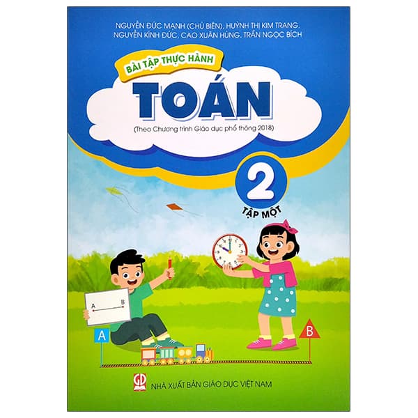 Sách Bài Tập Thực Hành Toán Lớp 2 - Tập 1 (Theo Chương Trình Giáo Dục - Theo Theobald