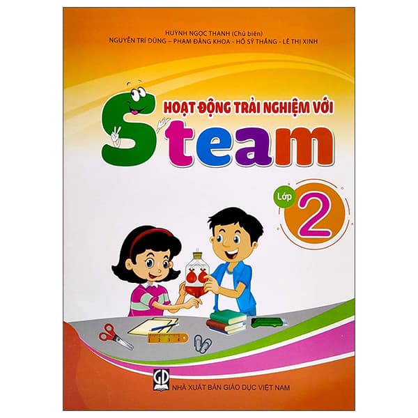 Sách Hoạt Động Trải Nghiệm Với Steam - Lớp 2 - Huỳnh Ngọc Thanh