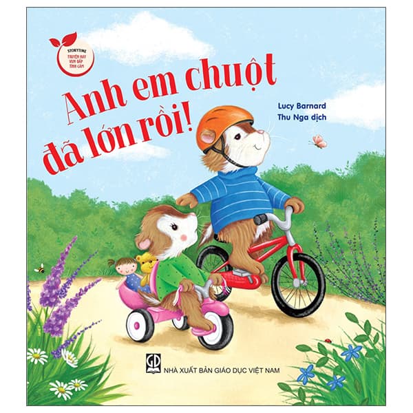 Sách Storytime - Truyện Hay Vun Đắp Tình Cảm - Anh Em Chuột Đã Lớn Rồi - Lucy Barnard