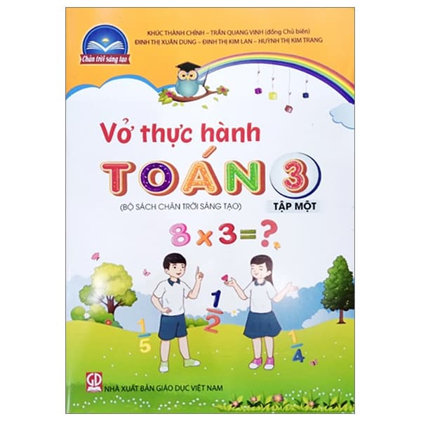 Sách Vở Thực Hành Toán 3 - Tập 1 (Chân Trời) (Chuẩn) - Nhiều Tác Giả