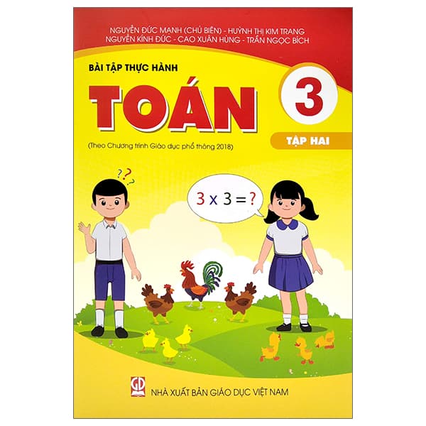 Sách Bài Tập Thực Hành Toán 3 - Tập 2 (Theo Chương Trình Giáo Dục Phổ - Theo Theobald
