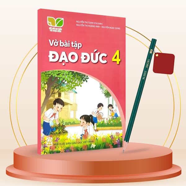 Sách Vở Bài Tập Đạo Đức 4 (Kết Nối) (Chuẩn) - Kèm Bút Chì 2B Deli - Việt An