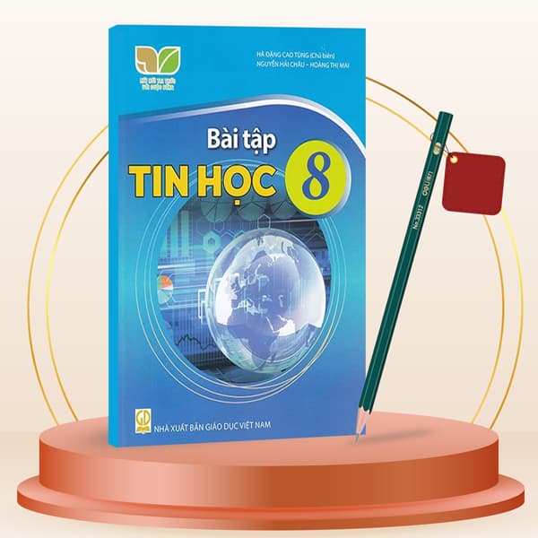 Sách Bài Tập Tin Học 8 (Kết Nối) (Chuẩn) - Kèm Bút Chì 2B Deli 33312-2B - Nguyễn Hoàng Mai