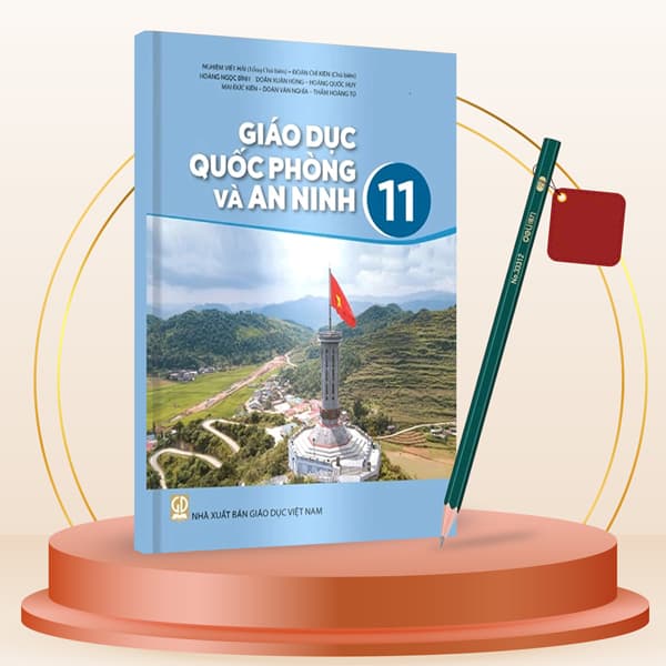 Sách Giáo Dục Quốc Phòng An Ninh 11 (Chuẩn) - Kèm Bút Chì 2B Deli 33312-2B - Việt An
