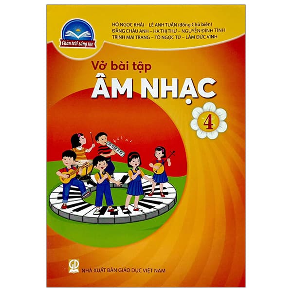 Sách Vở Bài Tập Âm Nhạc 4 (Chân Trời) (Chuẩn) - Hồ Ngọc Khải