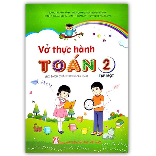 Sách Vở Thực Hành Toán Lớp 2 - Tập 1 (Bộ Sách Chân Trời Sáng Tạo) ( - Trần Du