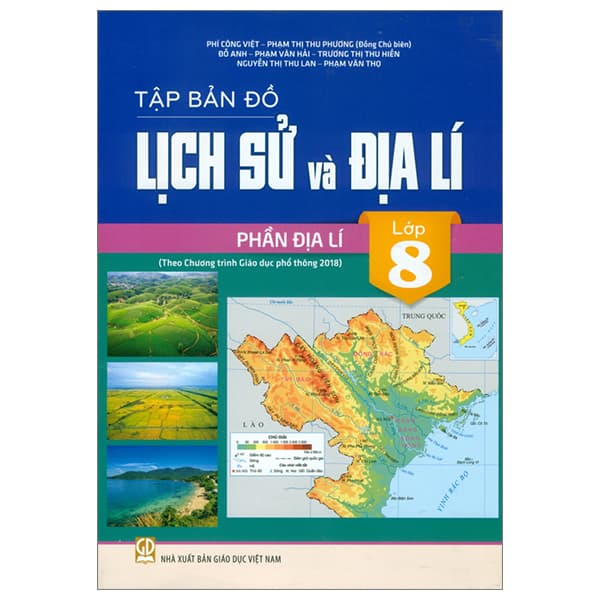 Sách Tập Bản Đồ Lịch Sử Và Địa Lí Lớp 8 - Phần Địa Lí (Theo Ch - Nhiều Tác Giả