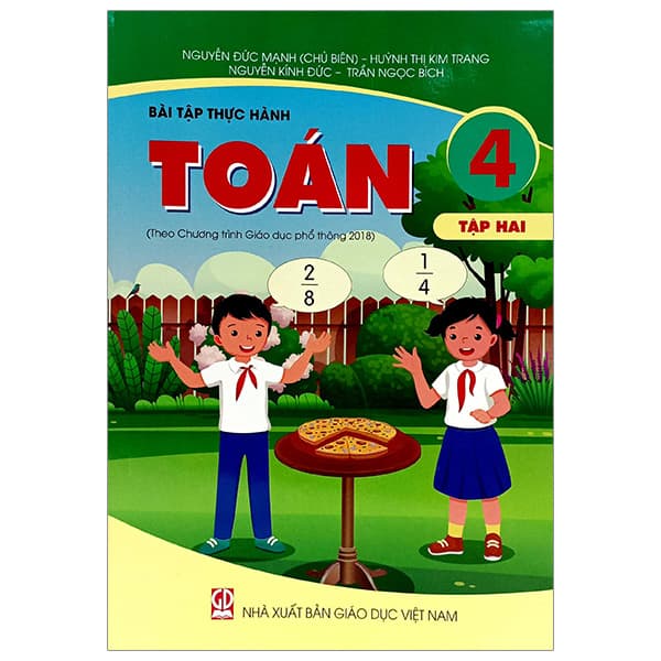 Sách Bài Tập Thực Hành Toán 4 - Tập 2 (Theo Chương Trình Giáo Dục Phổ - Nguyễn Đức Mạnh