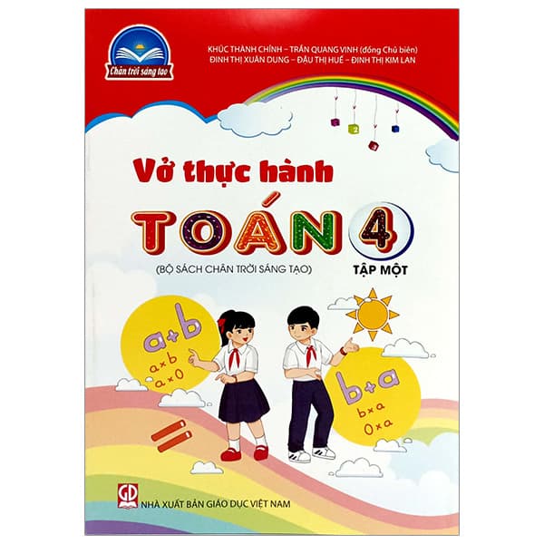 Sách Vở Thực Hành Toán 4 - Tập 1 (Chân Trời) - Nhiều Tác Giả
