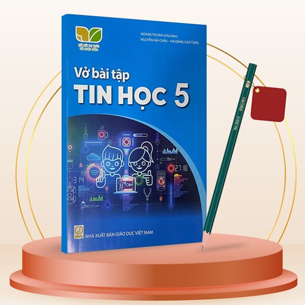 Sách Vở Bài Tập Tin Học 5 (Kết Nối) (Chuẩn) - Kèm Bút Chì 2B Deli 3331 - Nguyễn Hoàng Mai