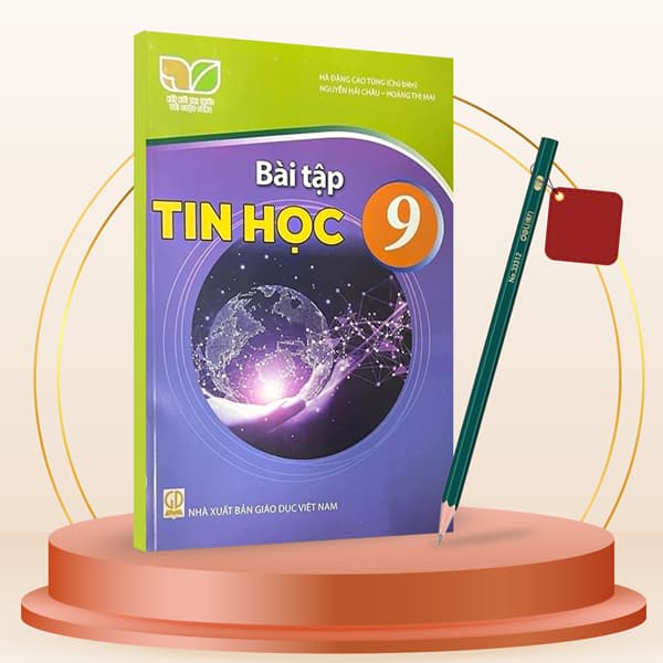 Sách Bài Tập Tin Học 9 (Kết Nối) (Chuẩn) - Kèm Bút Chì 2B Deli 33312-2B - Nguyễn Hoàng Mai