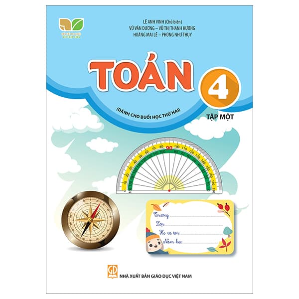 Sách Toán 4 - Tập 1 (Kết Nối) (Dành Cho Buổi Học Thứ Hai)
