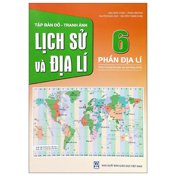 Sách Tập Bản Đồ-Tranh Ảnh Lịch Sử Và Địa Lí 6 - Phần Địa Lí (T - Đào Ngọc Hùng