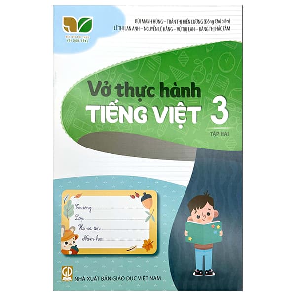 Sách Vở Thực Hành Tiếng Việt 3 - Tập 2 (Kết Nối) (Chuẩn) - Việt Hà