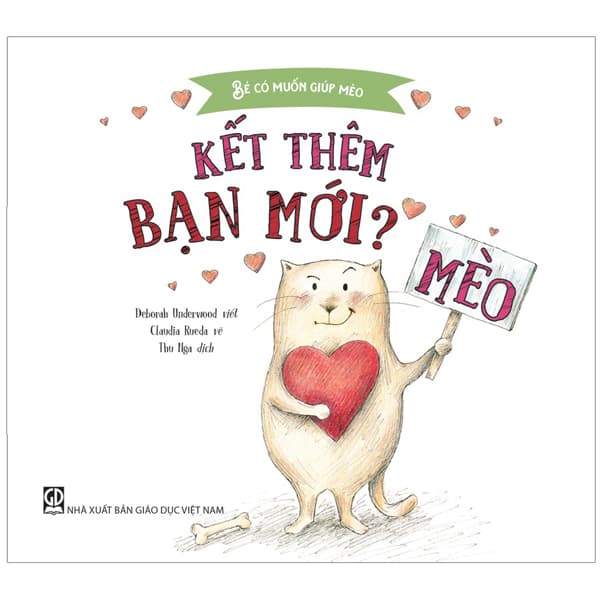 Sách Bé Có Muốn Giúp Mèo - Kết Thêm Bạn Mới?