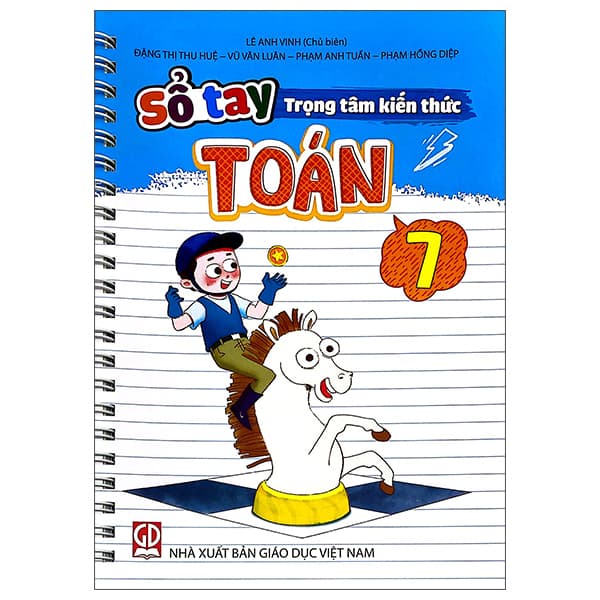 Sách Sổ Tay Trọng Tâm Kiến Thức Toán 7