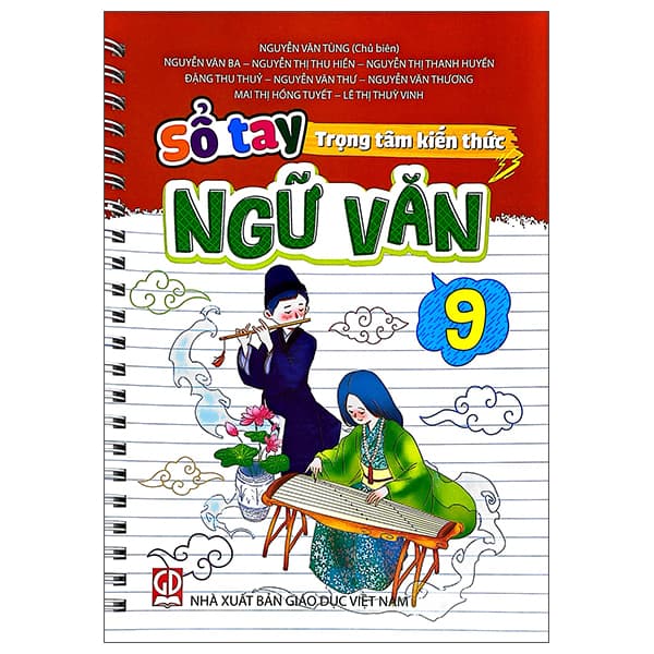 Sách Sổ Tay Trọng Tâm Kiến Thức Ngữ Văn 9