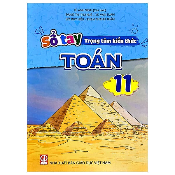 Sách Sổ Tay Trọng Tâm Kiến Thức Toán 11