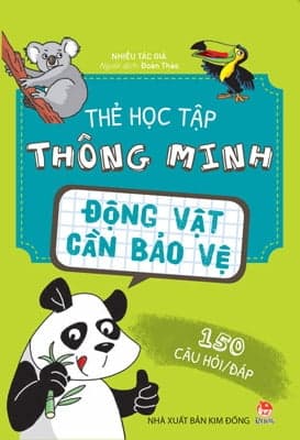 Sách Thẻ Học Tập Thông Minh - Động Vật Cần Bảo Vệ - Nhiều Tác Giả