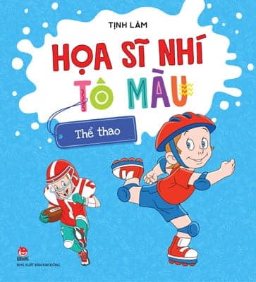 Sách Họa Sĩ Nhí Tô Màu - Thể Thao - Tịnh Lâm