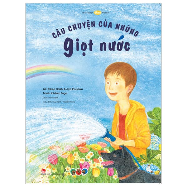 Sách Ehon - Mọt Sách Mogu - Câu Chuyện Của Những Giọt Nước (Từ 3 Tu� - Takeo Onishi