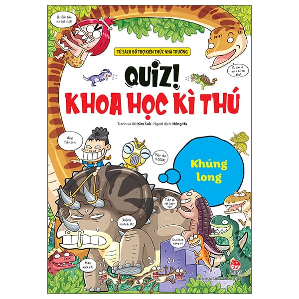 Sách Quiz! Khoa Học Kì Thú - Khủng Long - Kim Long