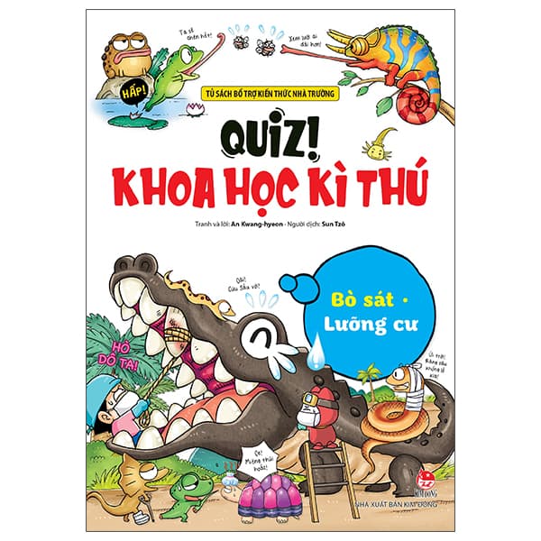 Sách Quiz! Khoa Học Kì Thú - Bò Sát-Lưỡng Cư