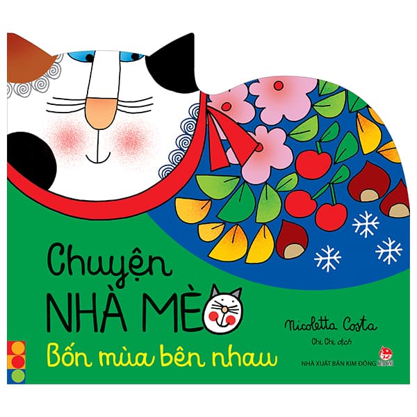 Sách Chuyện Nhà Mèo - Bốn Mùa Bên Nhau - Bìa Cứng - Nicoletta Costa