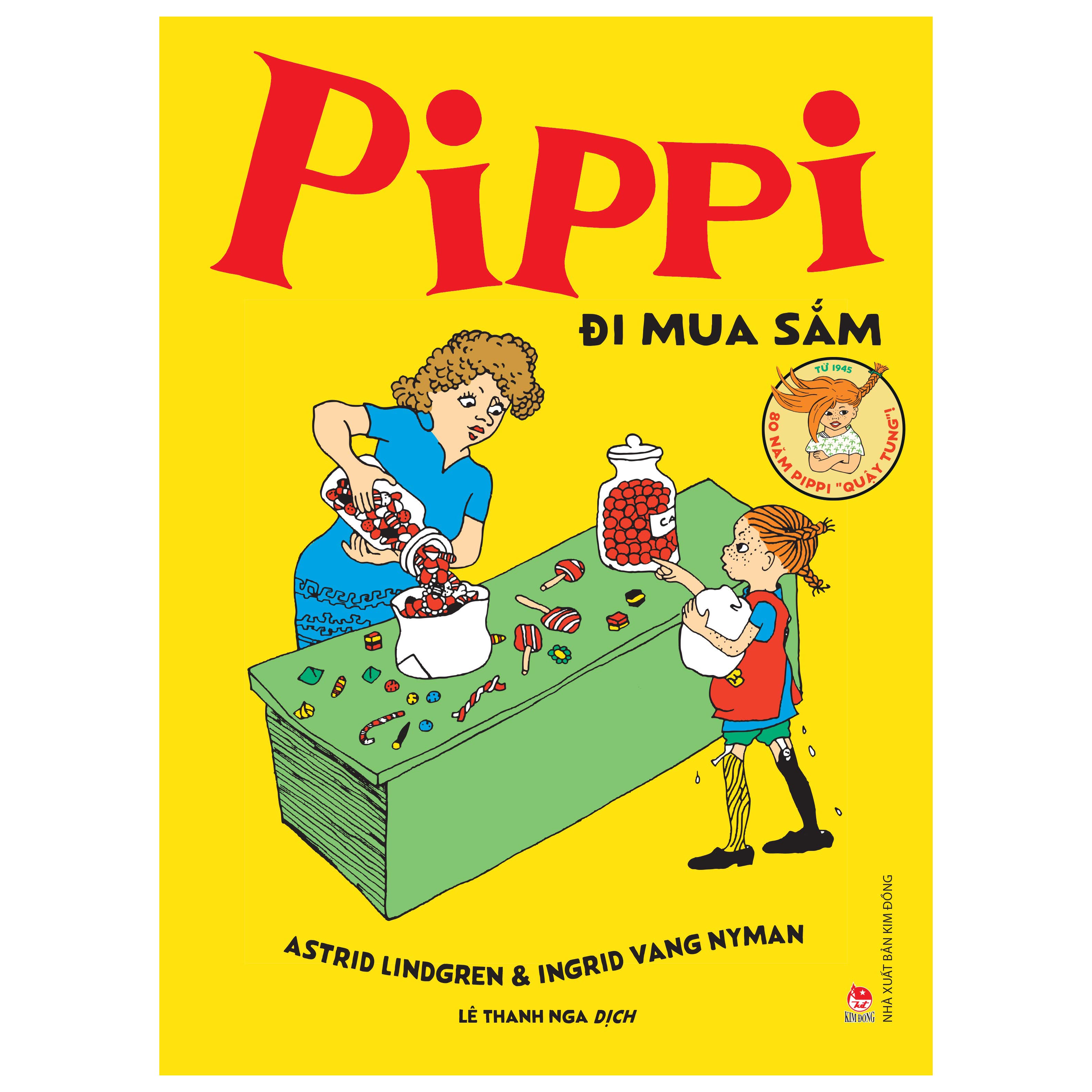 Sách Pippi Đi Mua Sắm - Di Di