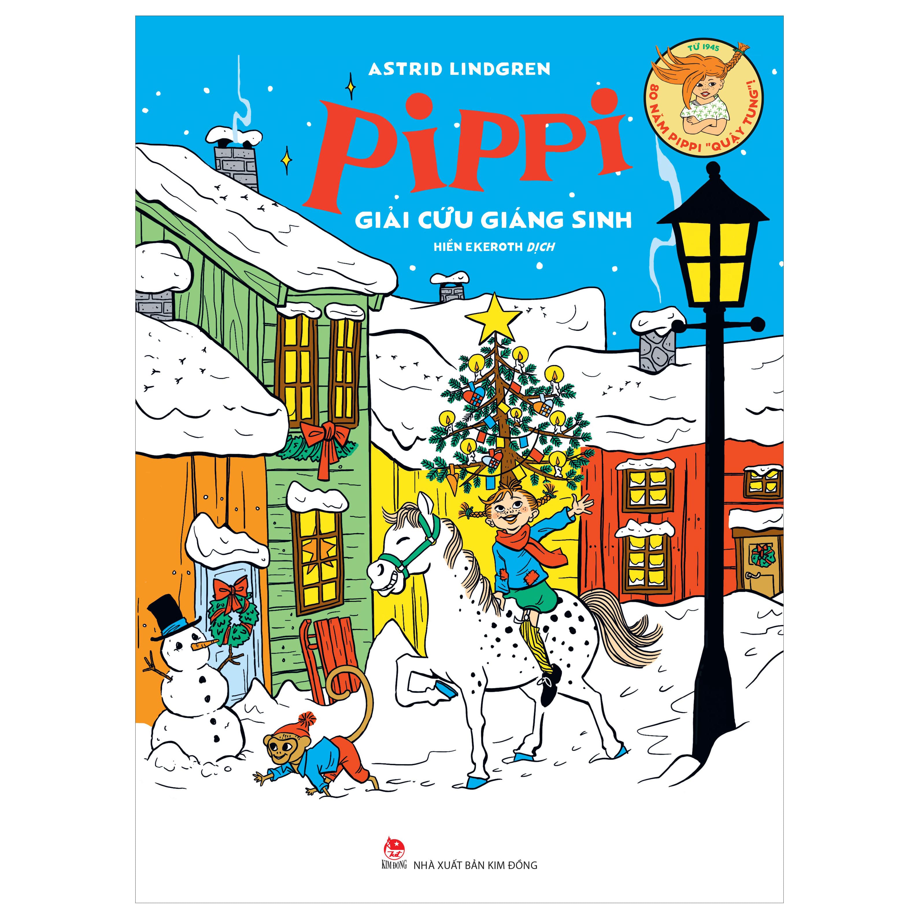 Sách Pippi Giải Cứu Giáng Sinh - Astrid Lindgren