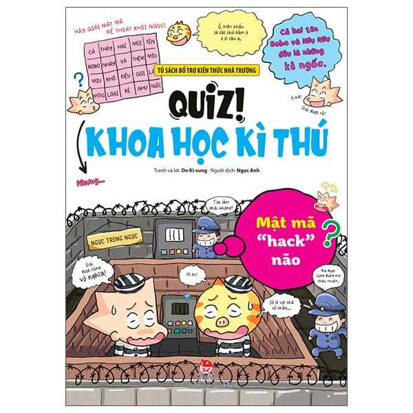 Sách Quiz! Khoa Học Kì Thú - Mật Mã "Hack" Não