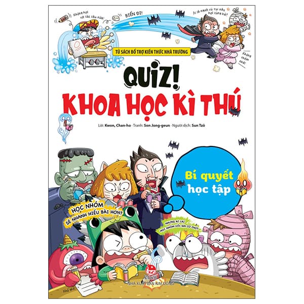Sách Quiz! Khoa Học Kì Thú - Bí Quyết Học Tập - Kwon