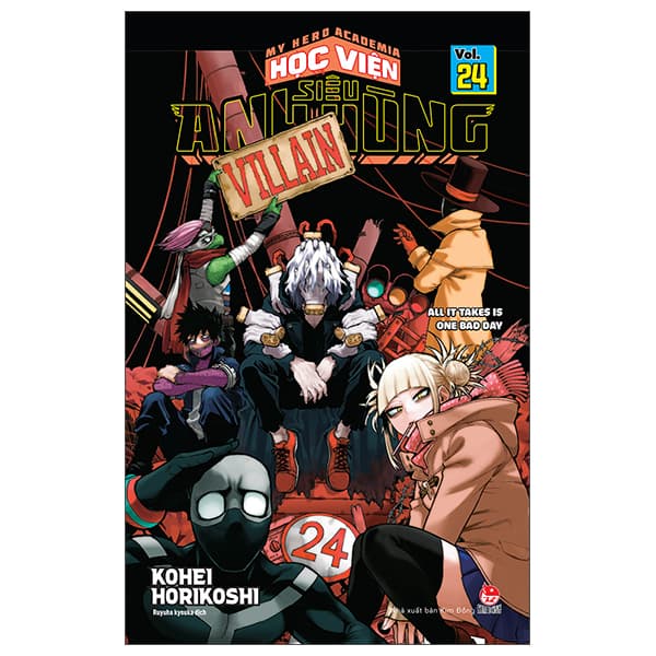 Truyện Tranh My Hero Academia - Học Viện Siêu Anh Hùng - Tập 24 - All It Take - Kim Anh