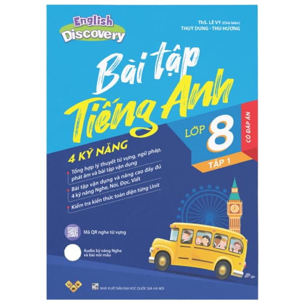 Sách English Discovery - Bài Tập Tiếng Anh 8 - Tập 1 (Có Đáp Án) - Lê Vy