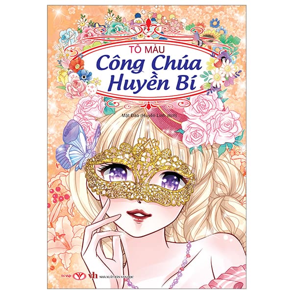 Sách Tô Màu - Công Chúa Huyền Bí - Mật Đào