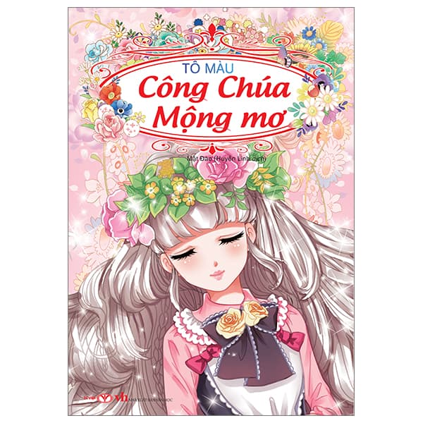 Sách Tô Màu - Công Chúa Mơ Mộng - Mật Đào