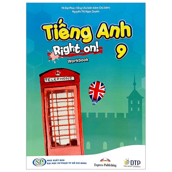 Sách Tiếng Anh 9 Right On! Workbook (Chuẩn) - Võ Đại Phúc