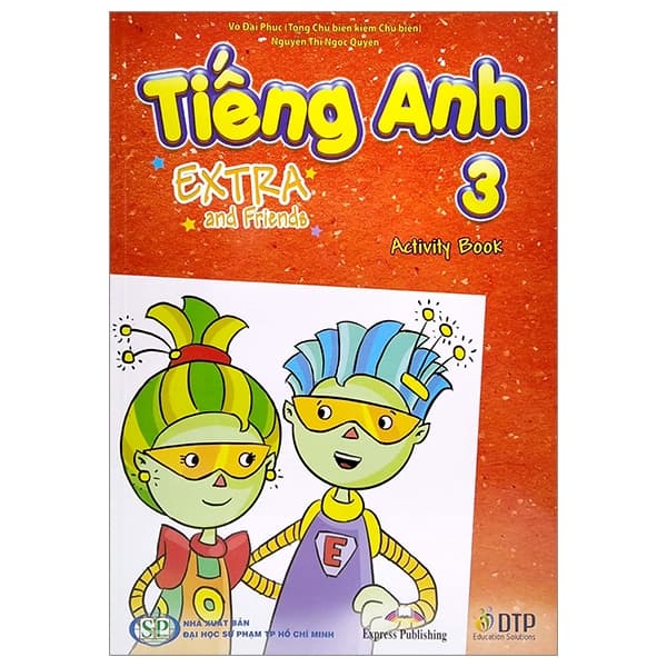 Sách Tiếng Anh 3 - Extra And Friends - Activity Book (Sách Bài Tập) - Võ Đại Phúc