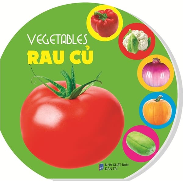 Sách Sách Lật Mở: Vegetables - Rau Củ (2021) - Huyền Linh