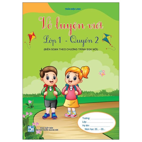 Sách Vở Luyện Viết Lớp 1 - Quyển 2 (Cánh Diều) - Trần Diệu Linh