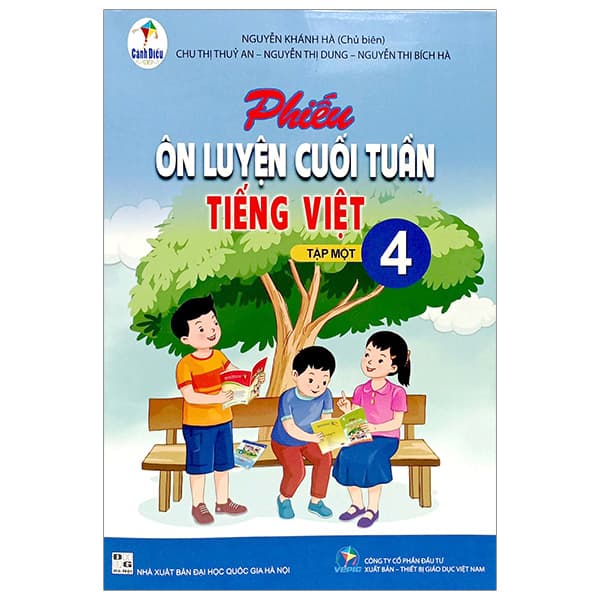 Sách Phiếu Ôn Luyện Cuối Tuần Tiếng Việt 4 - Tập 1 (Cánh Diều) (2023 - Việt An