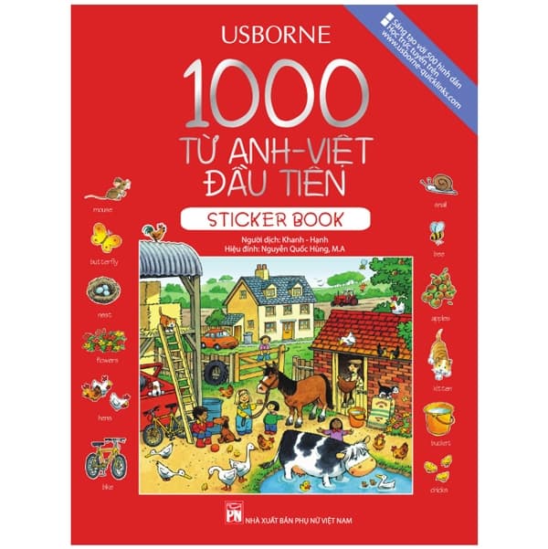 Sách 1000 Từ Anh - Việt Đầu Tiên - Usborne