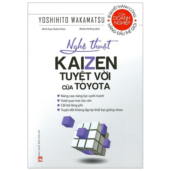 Sách Nghệ Thuật Kaizen Tuyệt Vời Của Toyota (Tái Bản 2023) - Yoshihito Wakamatsu