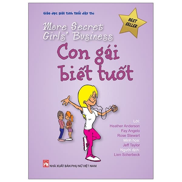 Sách Giáo Dục Giới Tính Tuổi Dậy Thì - Con Gái Biết Tuốt (Tái Bản) - Heather Anderson