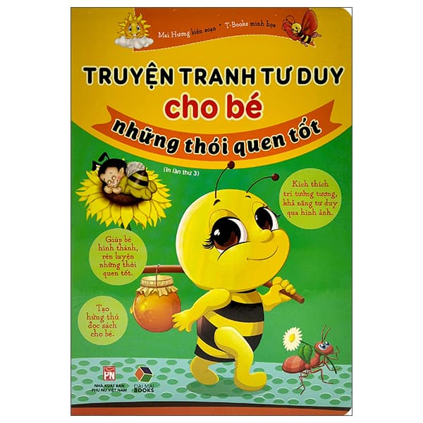 Sách Truyện Tranh Tư Duy Cho Bé - Những Thói Quen Tốt (Tái Bản 2022) - Mai Hương