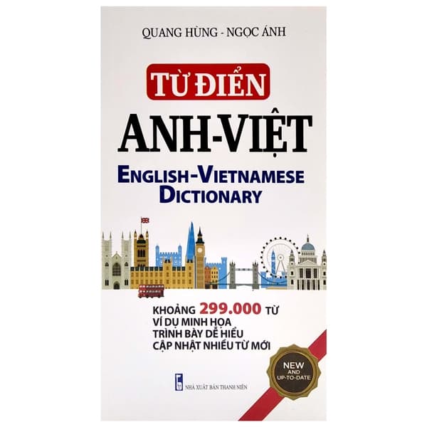 Sách Từ Điển Anh - Việt Khoảng 299.000 Từ - Quang Hùng