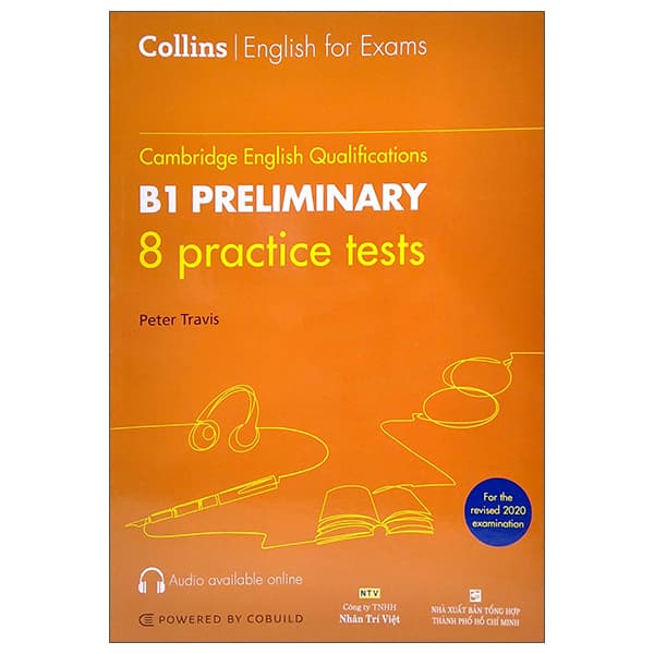 Sách Cambridge English Qualifications - B1 Preliminary - 8 Practice Tests - Collins Dictionaries