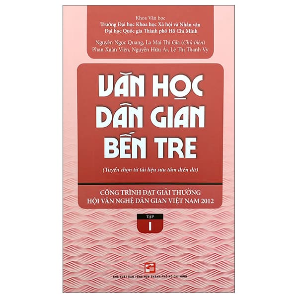 Sách Văn Học Dân Gian Bến Tre - Tập 1